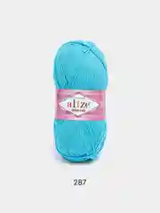 Бирюзовый пряжа Alize Cotton Gold 55% Хлопок 45% Акрил 100г 330м Ализе Коттон Голд
