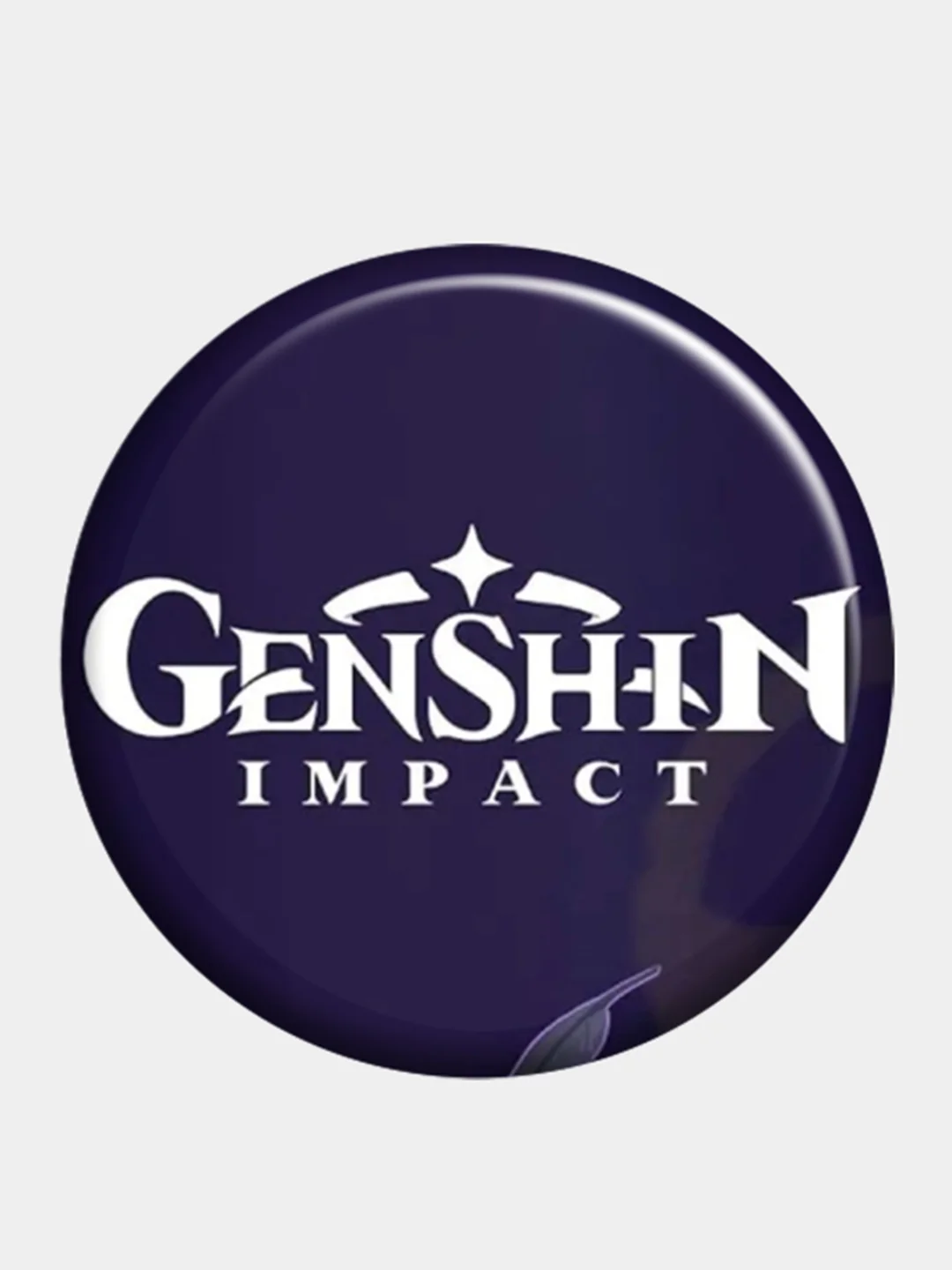 Багровый значки, пины, "Genshin Impact", игра, аниме, на шоппер, на рюкзак