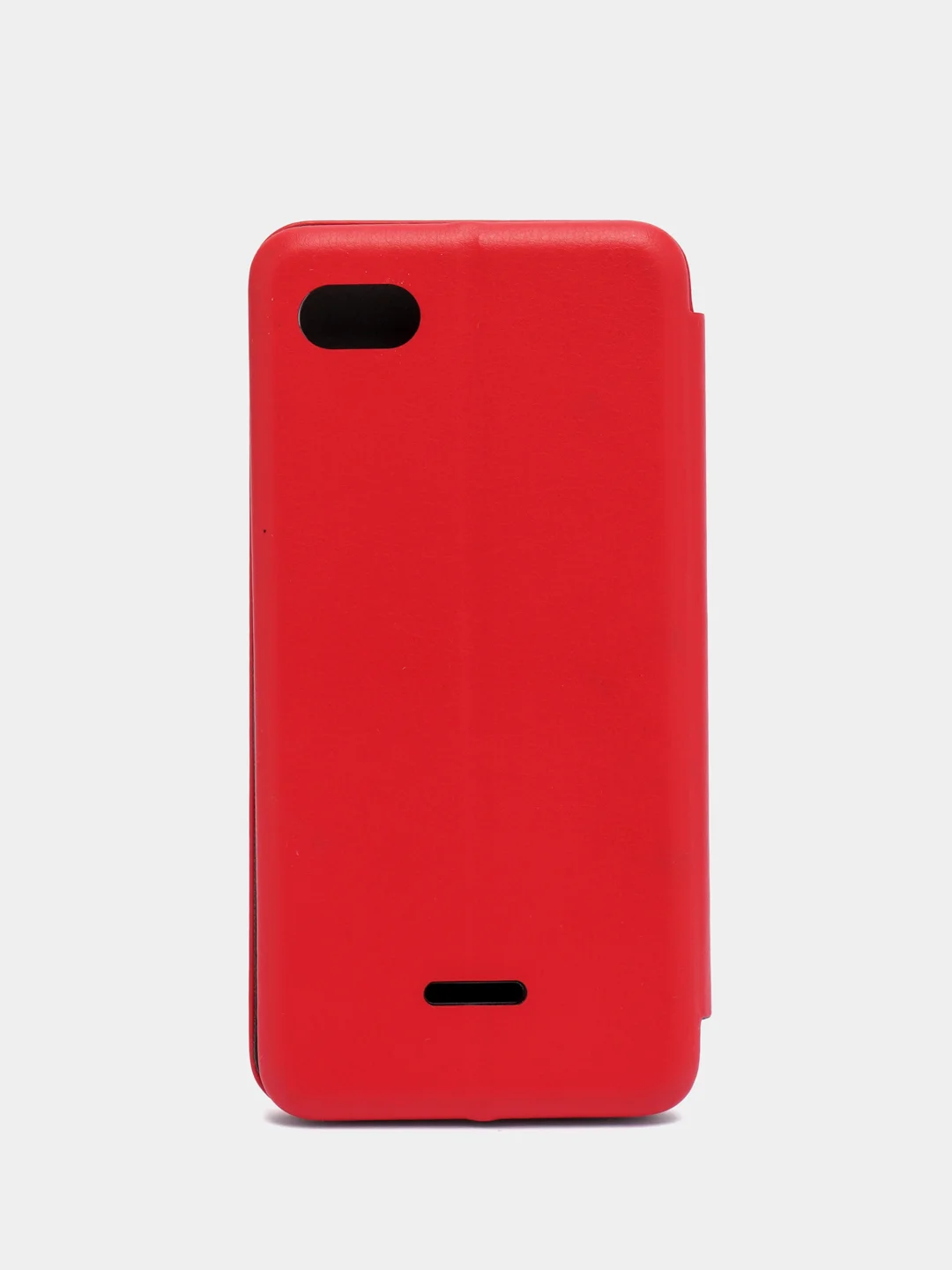 Красный чехол-книжка на Xiaomi Redmi 6A, Сяоми Редми 6А