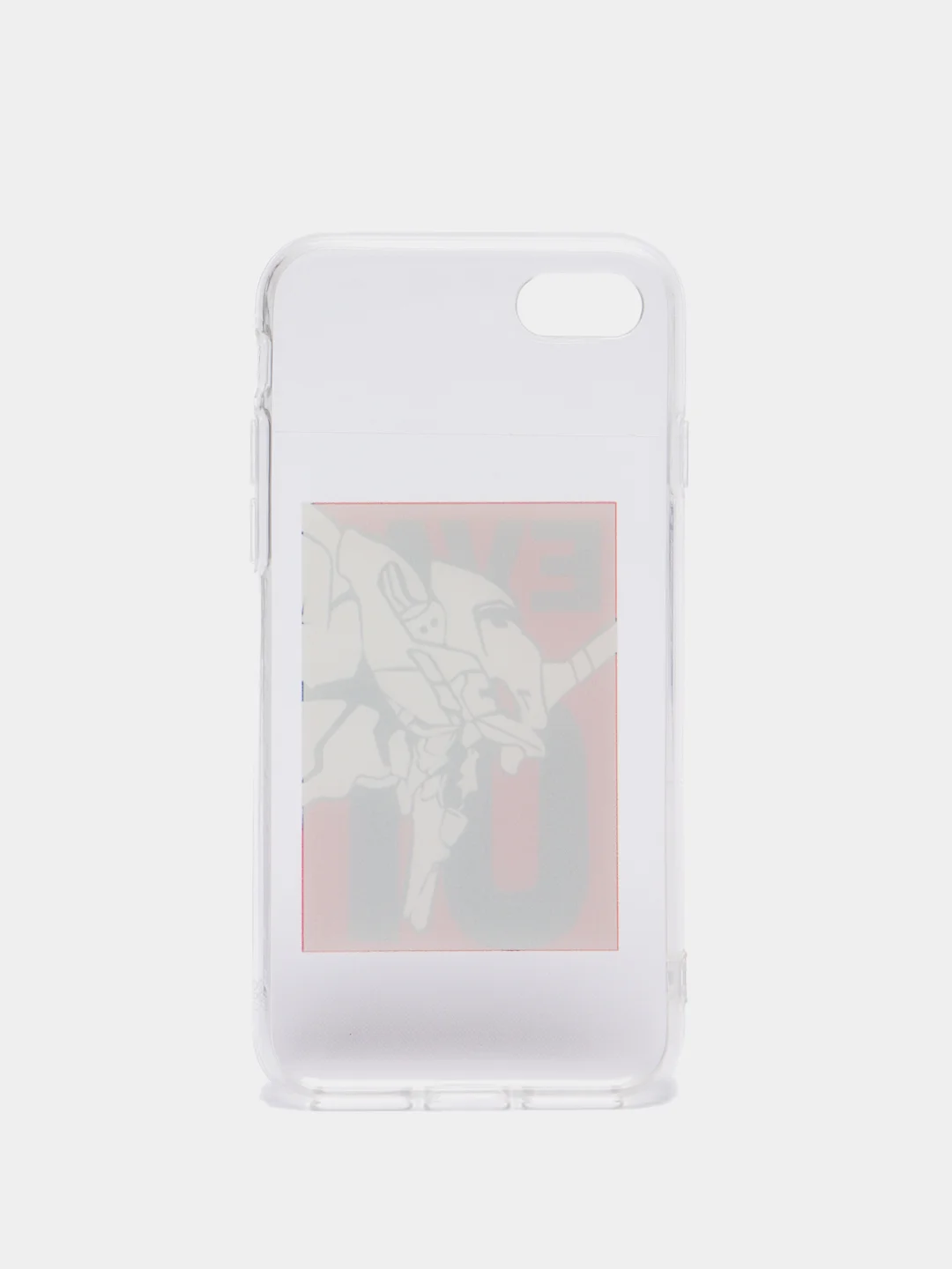 Алый чехол аниме "Evangelion neon genesis" для iPhone 6/6s 7/8 Plus XR 11 12