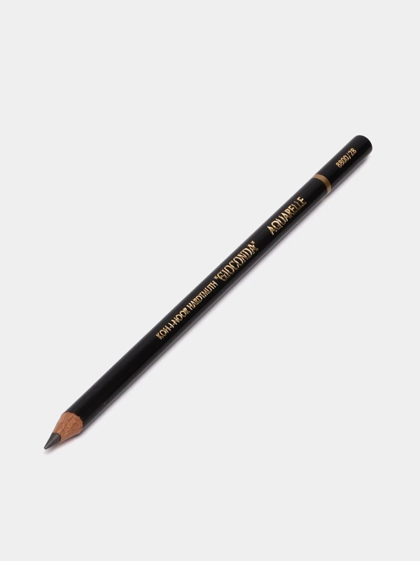 Карандаш чернографитный акварельный художественный KOH-I-NOOR, "Gioconda", 2B, 1 штука