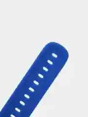 Синий силиконовый ремешок для Xiaomi Amazfit Bip / Samsung / Huawei, 20 мм, с застежкой