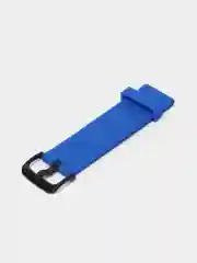 Синий силиконовый ремешок для Xiaomi Amazfit Bip / Samsung / Huawei, 20 мм, с застежкой