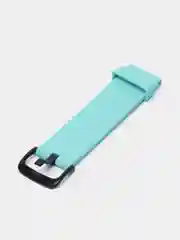 Бирюзовый силиконовый ремешок для Xiaomi Amazfit Bip / Samsung / Huawei, 20 мм, с застежкой