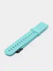 Бирюзовый силиконовый ремешок для Xiaomi Amazfit Bip / Samsung / Huawei, 20 мм, с застежкой