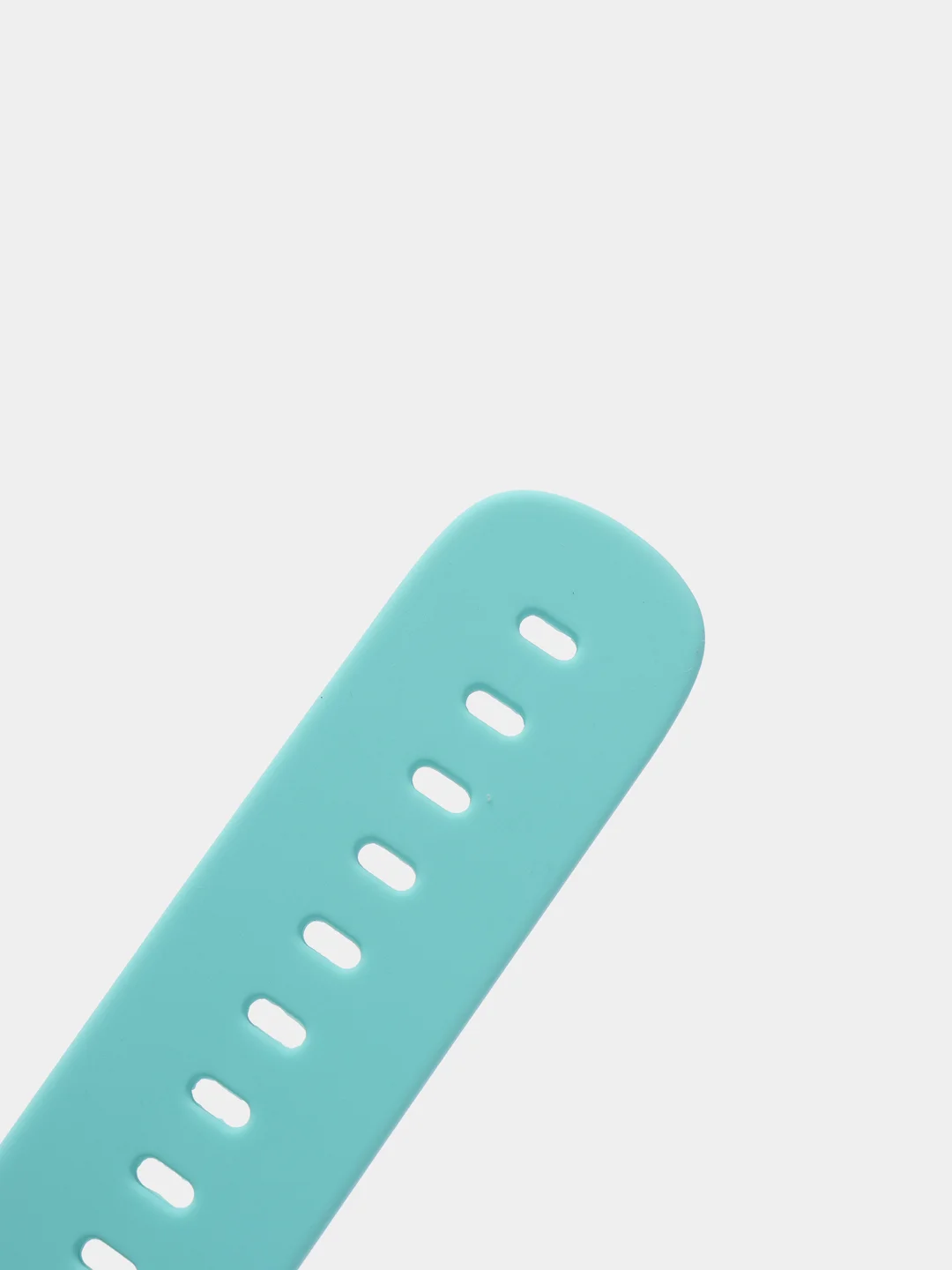 Бирюзовый силиконовый ремешок для Xiaomi Amazfit Bip / Samsung / Huawei, 20 мм, с застежкой