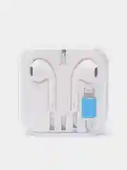 Белый наушники проводные Lightning для iPhone, с микрофоном