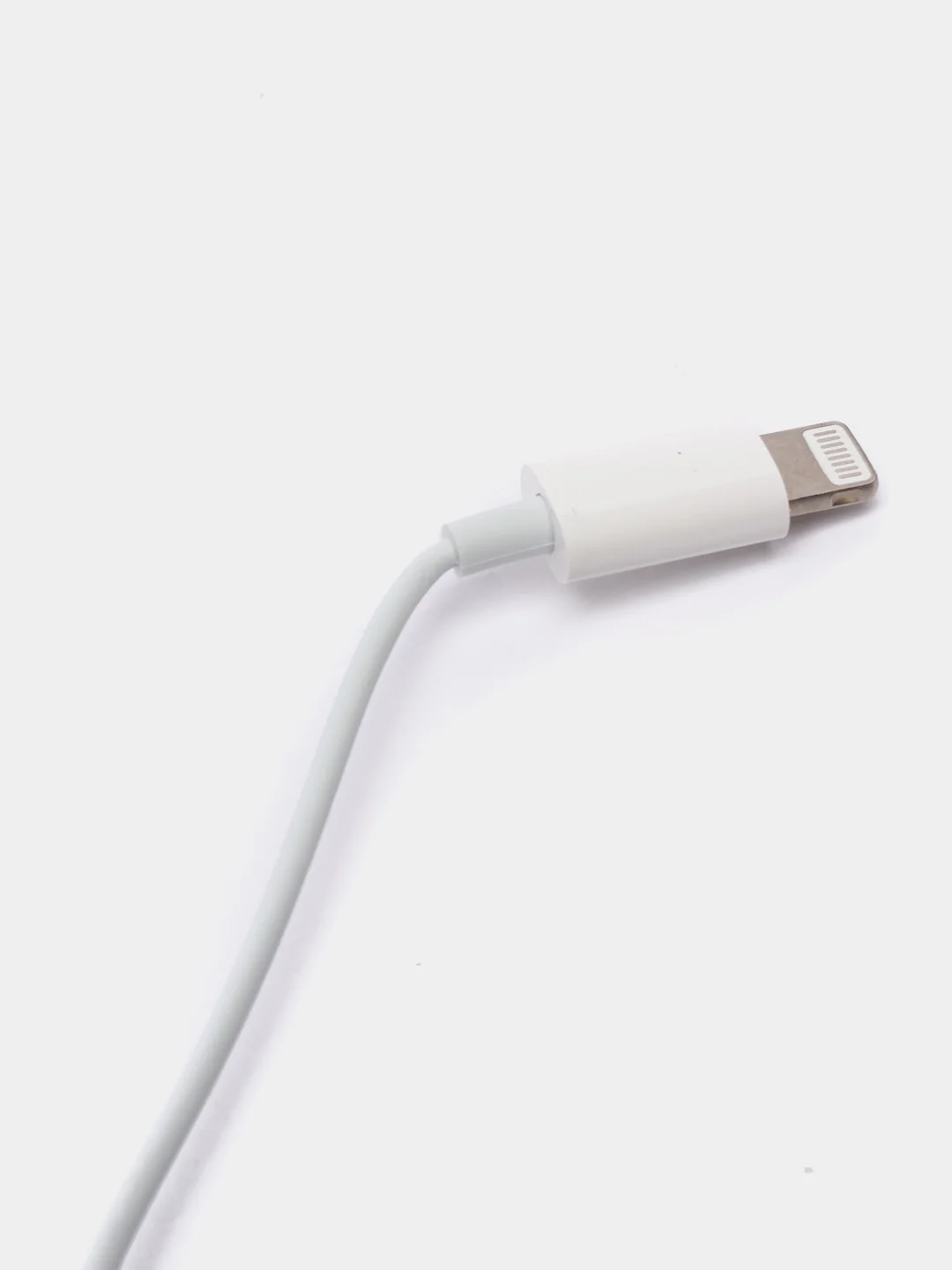 Белый наушники проводные Lightning для iPhone, с микрофоном
