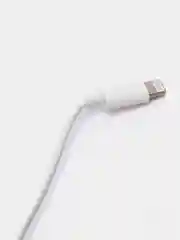 Белый наушники проводные Lightning для iPhone, с микрофоном