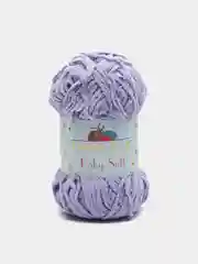 Лавандовый пряжа плюшевая Himalaya "Baby Soft", 100% полиэстер, 115 м, 50 г
