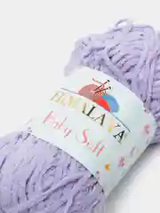 Лавандовый пряжа плюшевая Himalaya "Baby Soft", 100% полиэстер, 115 м, 50 г