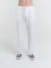Белый мужские летние брюки