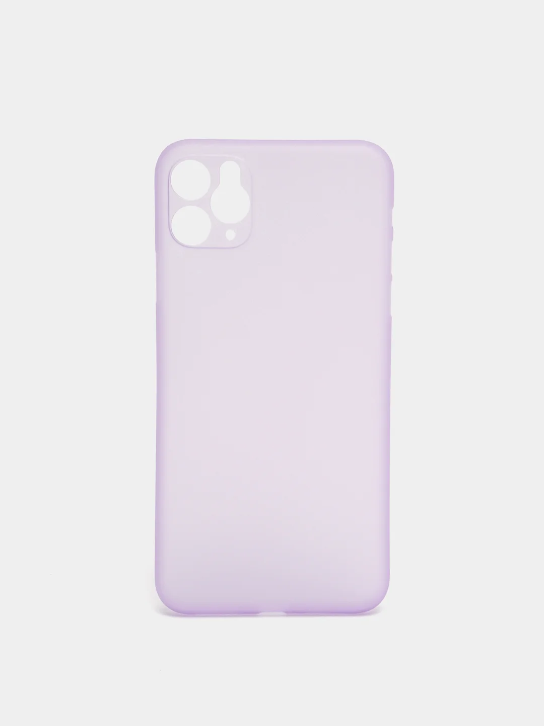Сиреневый прозрачный чехол для Apple iPhone 11 / 11 Pro / 11 Pro Max