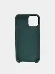Тёмно-зелёный чехол  для iPhone 12 Silicone Caseчехол на iPhone противоударный, защитный Apple iPhone 12