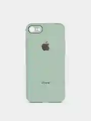 Мятный чехол для iPhone 11, 12, 13, 12 Pro Max, 12 Pro, силиконовый, со стеклянной панелью