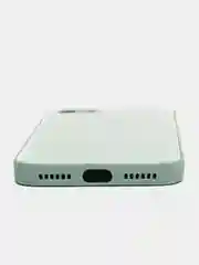Мятный чехол для iPhone 11, 12, 13, 12 Pro Max, 12 Pro, силиконовый, со стеклянной панелью