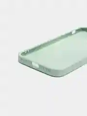 Мятный чехол для iPhone 11, 12, 13, 12 Pro Max, 12 Pro, силиконовый, со стеклянной панелью