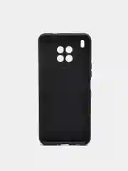 Черный чехол силиконовый матовый для Honor 50 lite, Honor 8S, 8A, 8C, 8X, 9A, 9X, 7A, 7A pro