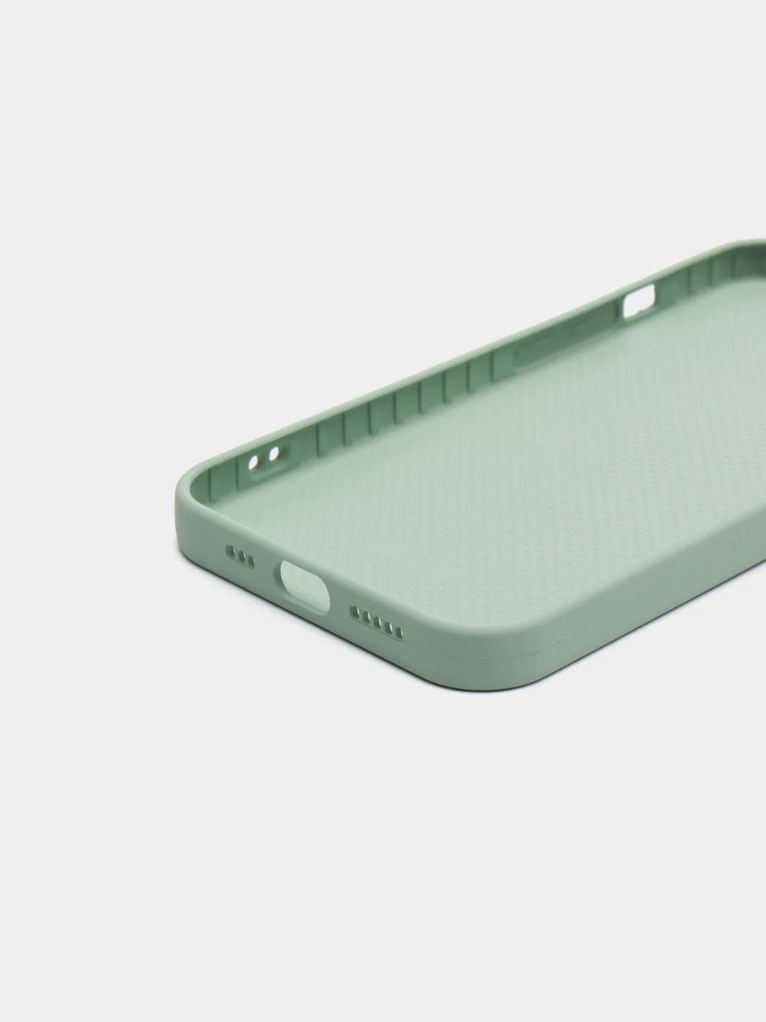 Мятный чехол для iPhone 11, 12, 13, 12 Pro Max, 12 Pro, силиконовый, со стеклянной панелью