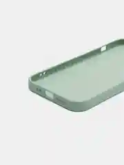 Мятный чехол для iPhone 11, 12, 13, 12 Pro Max, 12 Pro, силиконовый, со стеклянной панелью