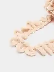 Светло-жёлтый puffy Fine Alize пряжа маленькими петельками