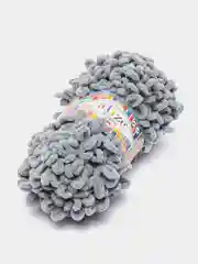 Серый puffy Fine Alize пряжа маленькими петельками