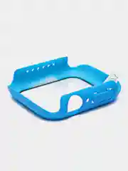 Лазурный бампер с защитным стеклом для Apple Watch 38/40/41/42/44/45/49