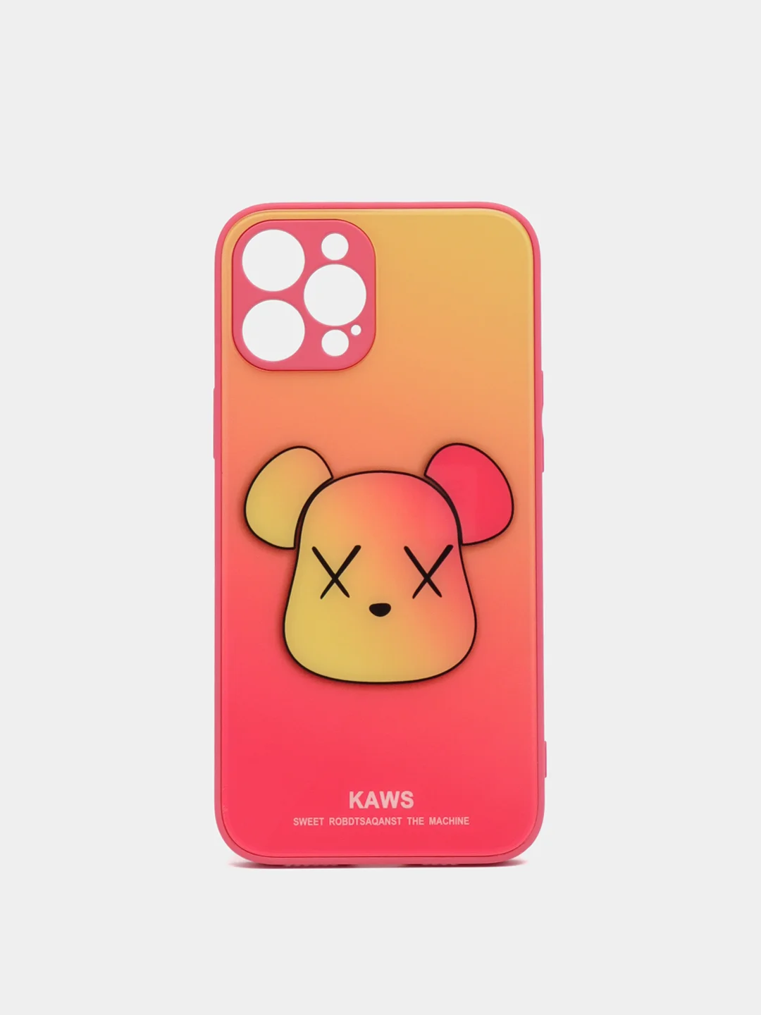 Тёмно-розовый чехол для IPhone 12Pro Max