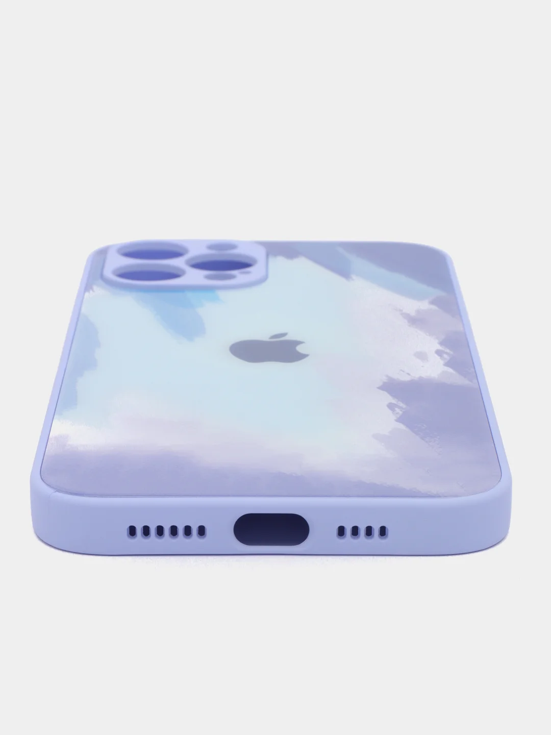 Небесно-голубой чехол для IPhone 12Pro Max