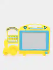 Желтый доска магнитная, детская, для рисования, с печатями, 32 x 22 х 2 см