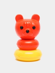Развивающая игрушка пирамидка детская "Мими", 2 кольца