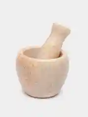 Манго ступка с пестиком из мрамора, 10 см