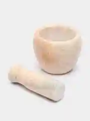 Манго ступка с пестиком из мрамора, 10 см