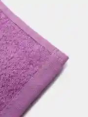 Сиреневый полотенце махровое, хлопковое