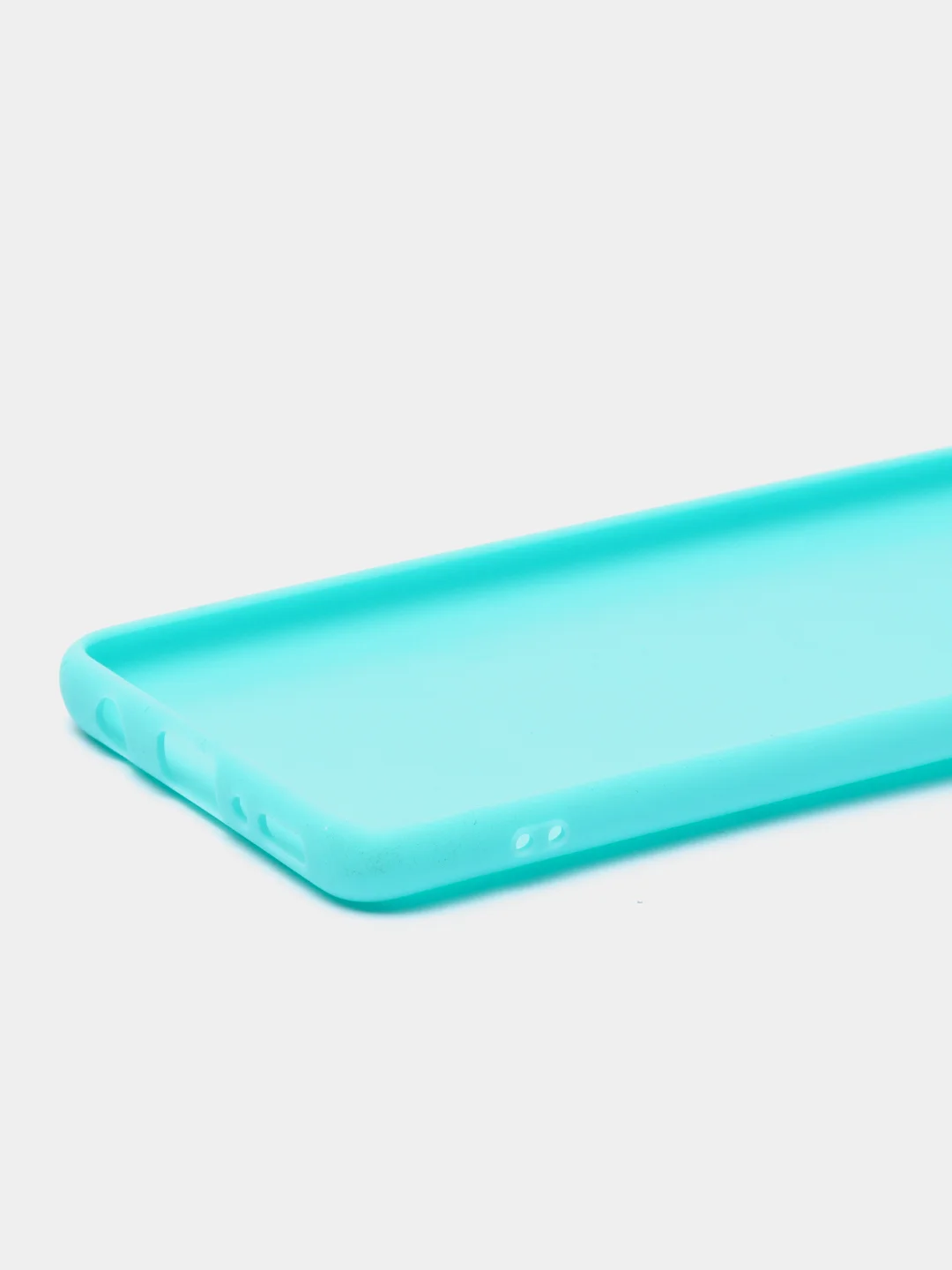 Бирюзовый чехол Samsung Galaxy A41, Самсунг Галакси А41 силиконовый
