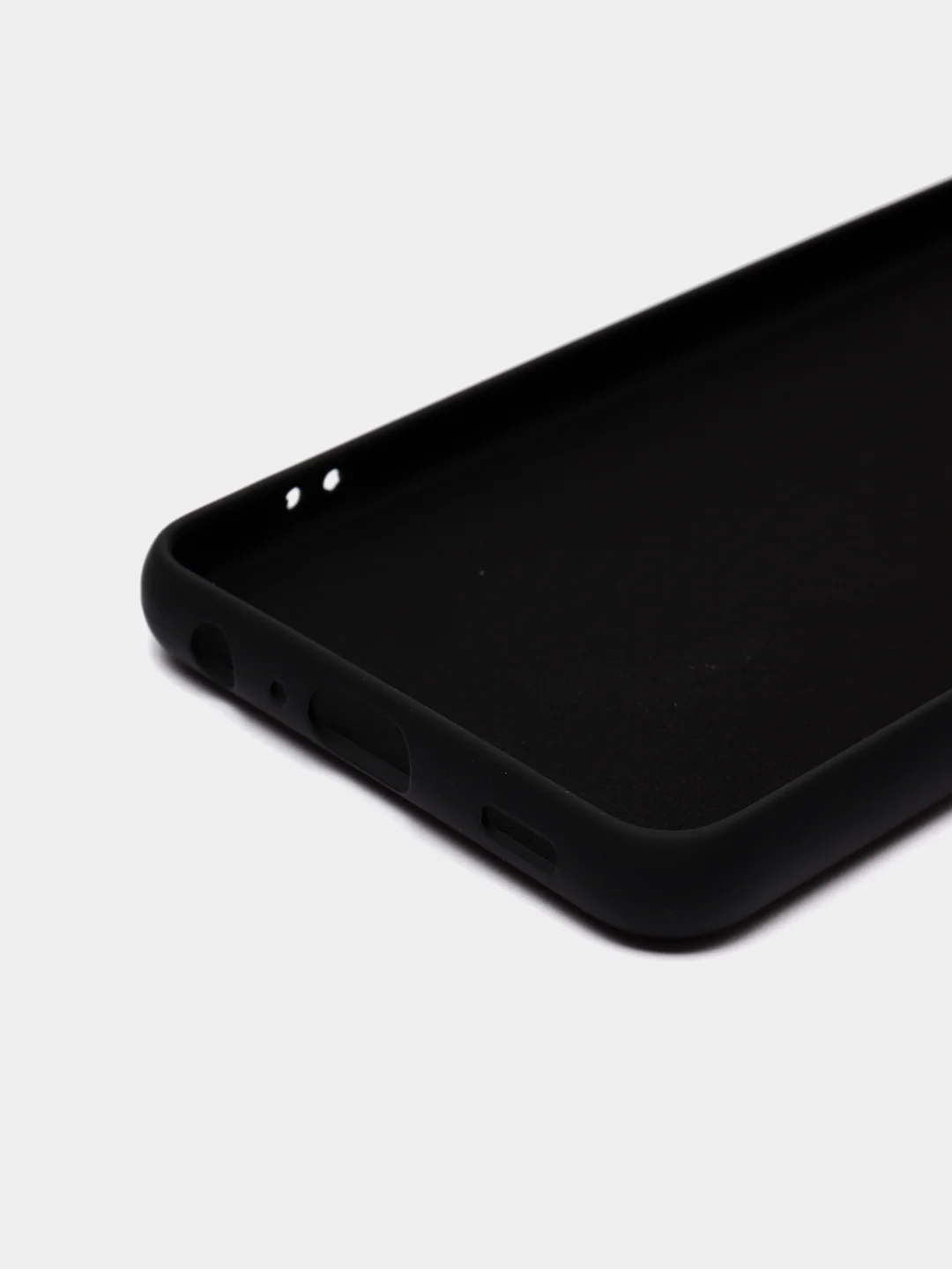Черный чехол для Samsung A22, M32, M22, бархатный, с защитой камеры, силиконовый