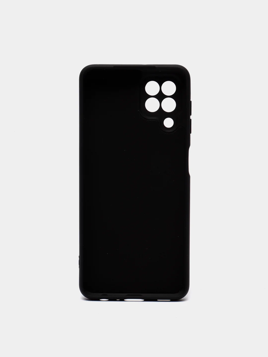 Черный чехол для Samsung A22, M32, M22, бархатный, с защитой камеры, силиконовый