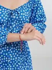 Хром браслет "Красная нить"