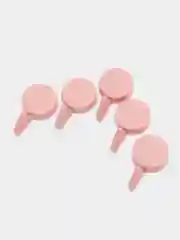 Коралловый меланж крючок настенный, 5 штук