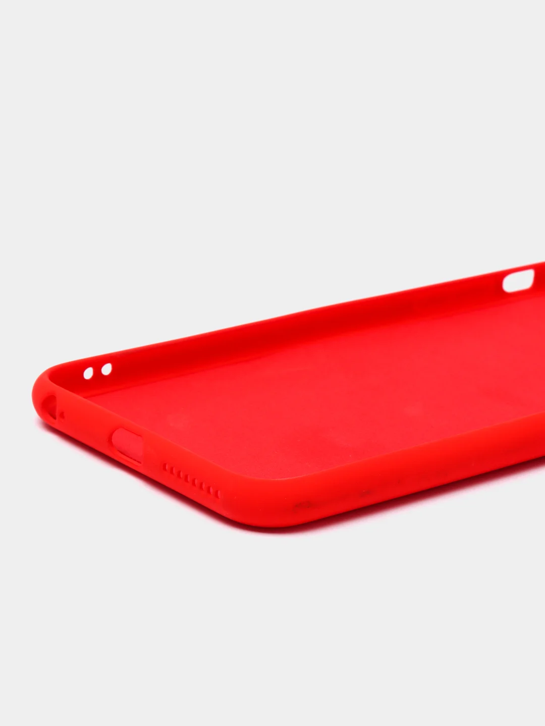 Красный чехол на Айфон iPhone 6, 6 plus, 7 plus, 7, X, XS Max, XR, 11, 11 Pro Max, 12 Mini Pro Max