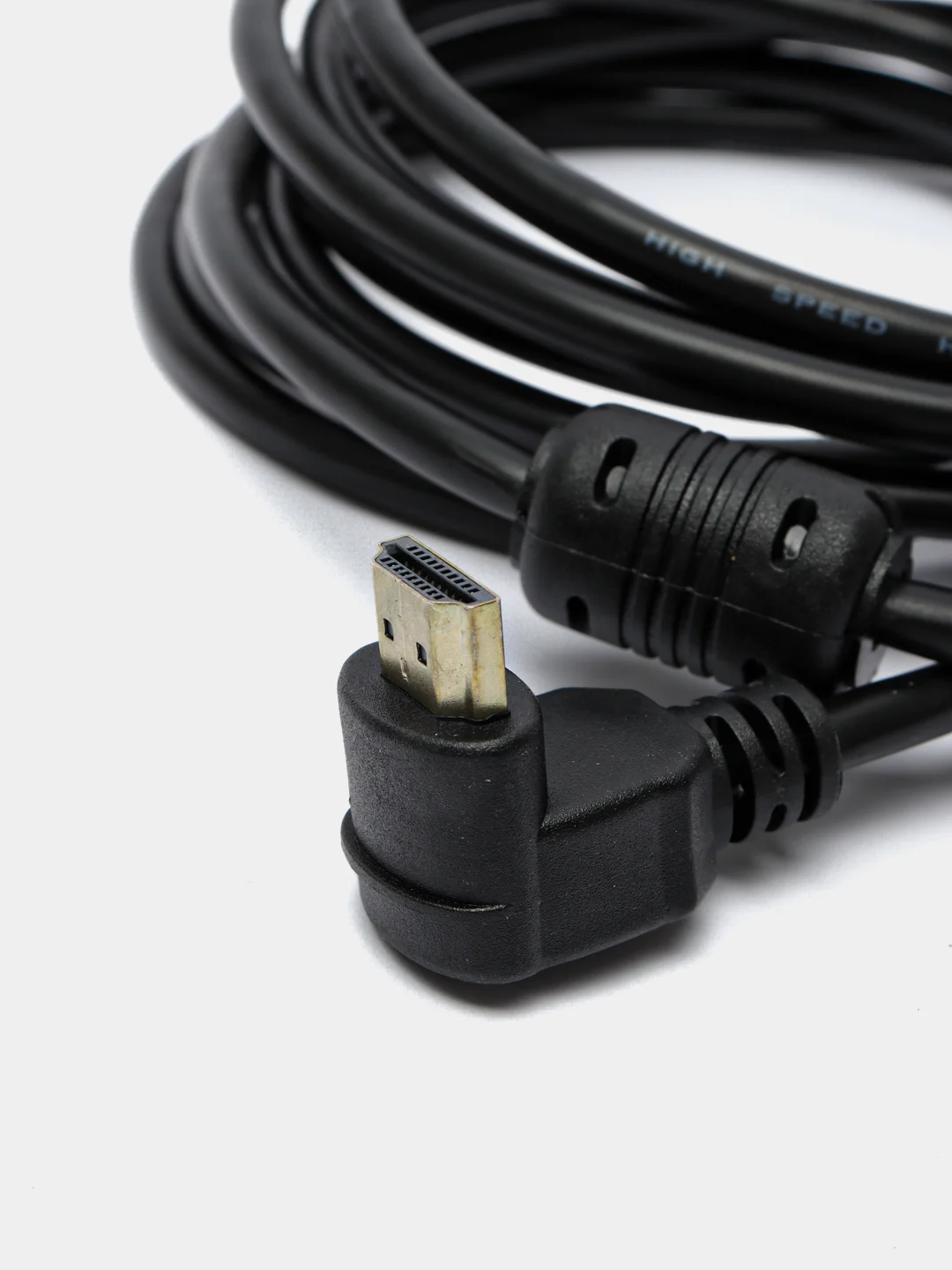 Hdmi кабель угловой JETT v1.4 с 2 ферритовыми фильтрами, длина 1,5/3 метра