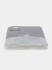 Серебряный силиконовый чехол на Vivo Y31/Y53s 4G / Виво Y31 прозрачный, с рисунком, защита камеры