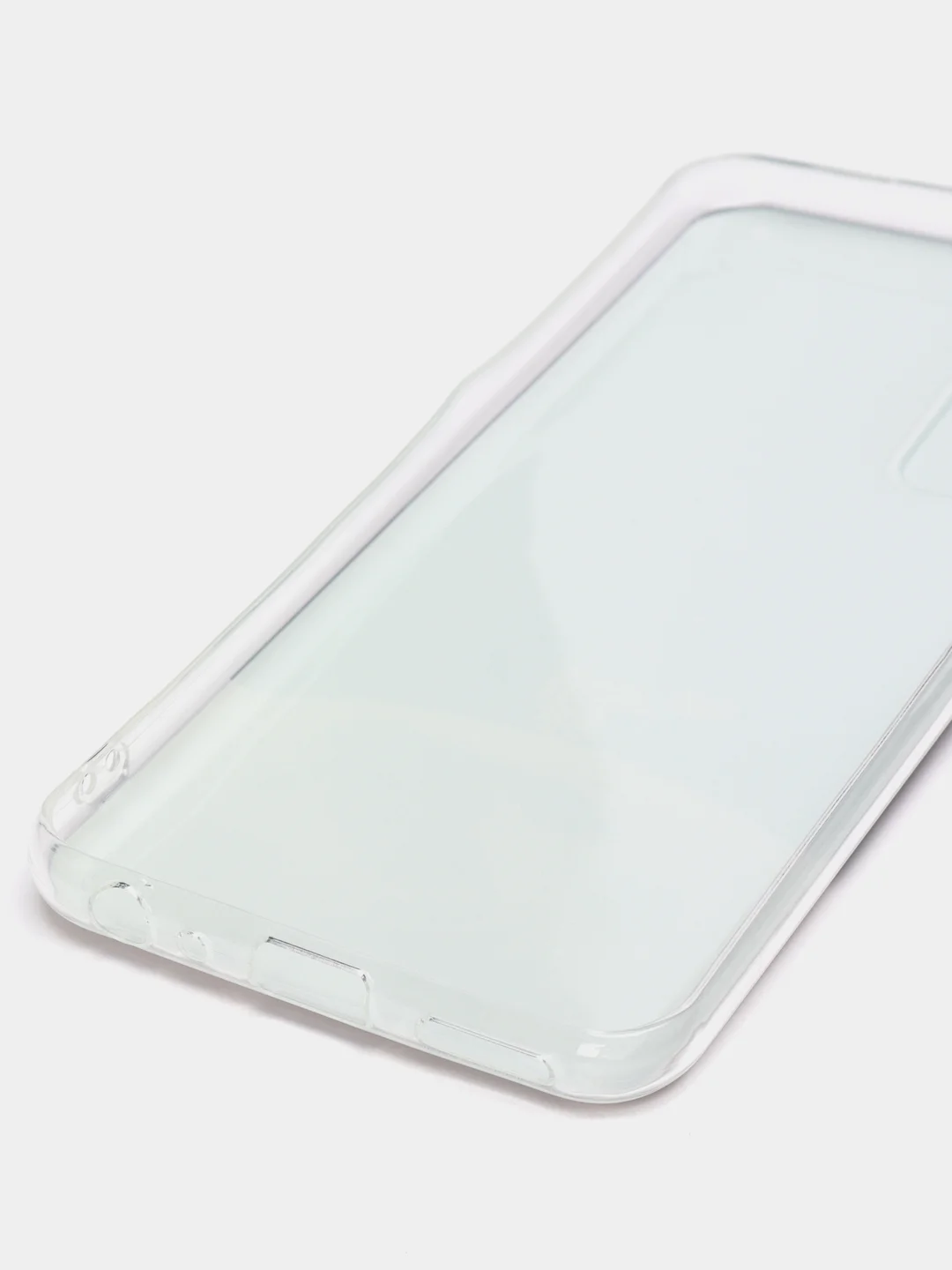 Серебряный силиконовый чехол на Vivo Y31/Y53s 4G / Виво Y31 прозрачный, с рисунком, защита камеры