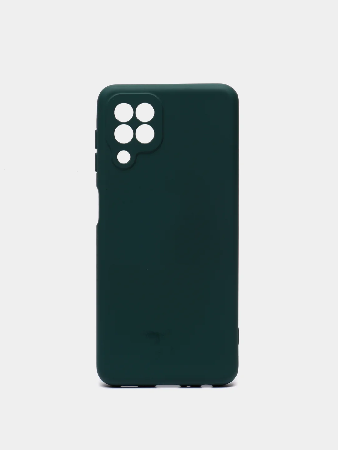 Зеленый чехол для Samsung A22, M32, M22, бархатный, с защитой камеры, силиконовый