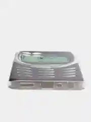 Угольный силиконовый чехол на Realme 8i / Реалми 8i прозрачный, с рисунком, защита камеры