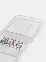 Алый силиконовый чехол на Samsung Galaxy A32 / Самсунг А32 прозрачный с рисунком, защита камеры
