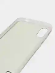 Серебряный чехол на ZTE Blade A51 lite/Blade A5 (2020) / ЗТЕ Блэйд А51 Лайт прозрачный, с рисунком