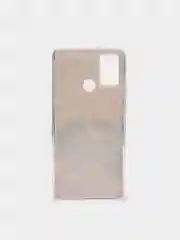 Желтый силиконовый чехол на Honor 9A / Хонор 9А прозрачный, с рисунком, защита камеры