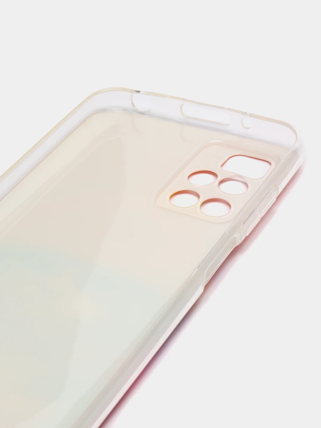 Желтый силиконовый чехол на Xiaomi Redmi 10 / Сяоми Редми 10 прозрачный с рисунком, защита камеры