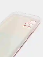 Желтый силиконовый чехол на Xiaomi Redmi 10 / Сяоми Редми 10 прозрачный с рисунком, защита камеры